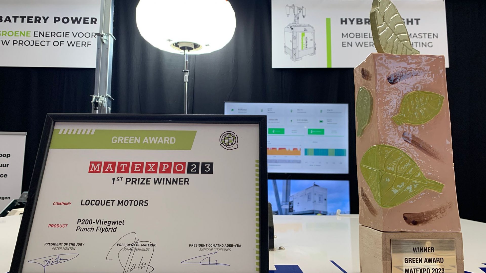 PUNCH Flybrid Matexpo Green Award