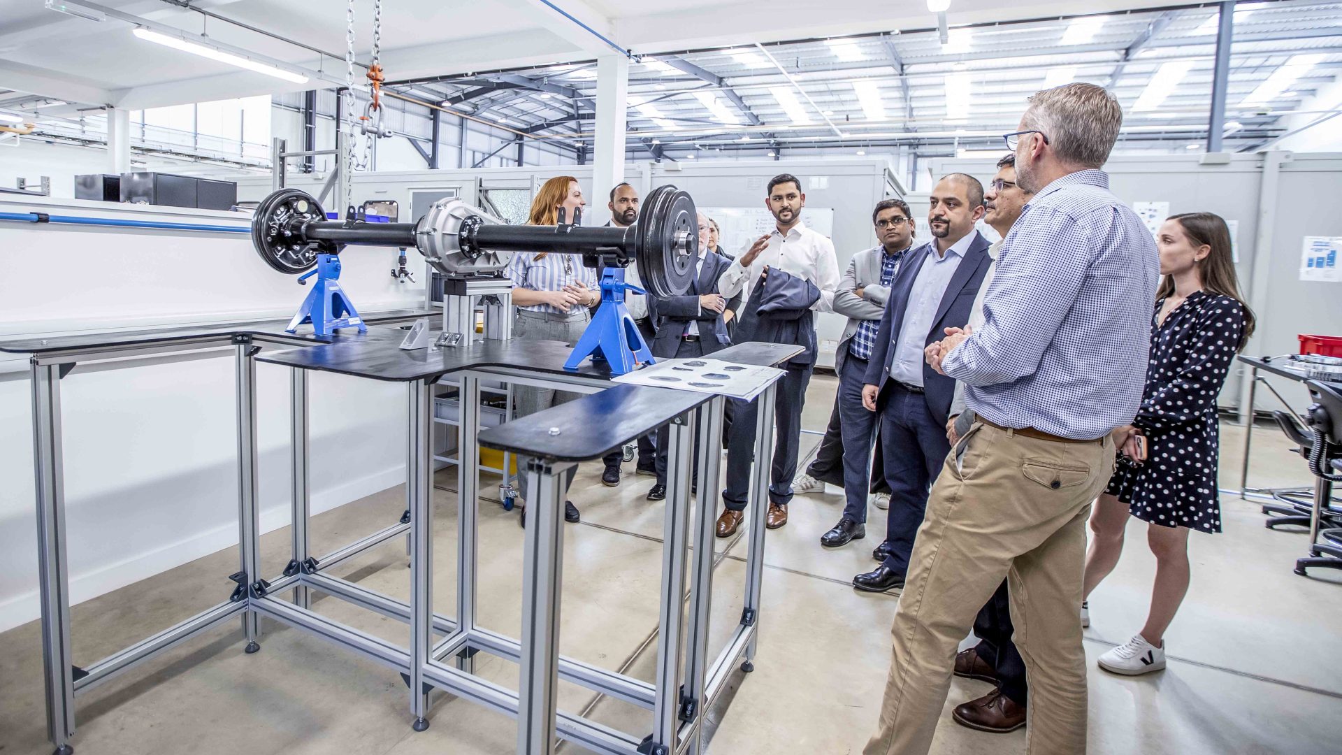 DBT delegation visit to Silverstone Park (SAIETTA), autumn 2023